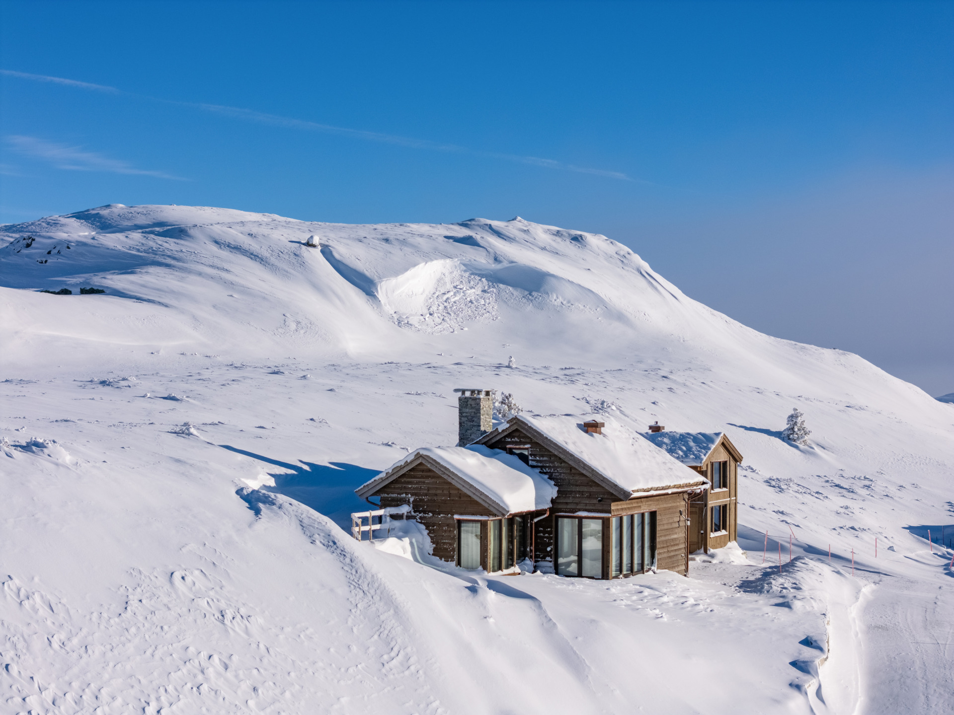 Hytte på Bergsjø Støre arkitekter