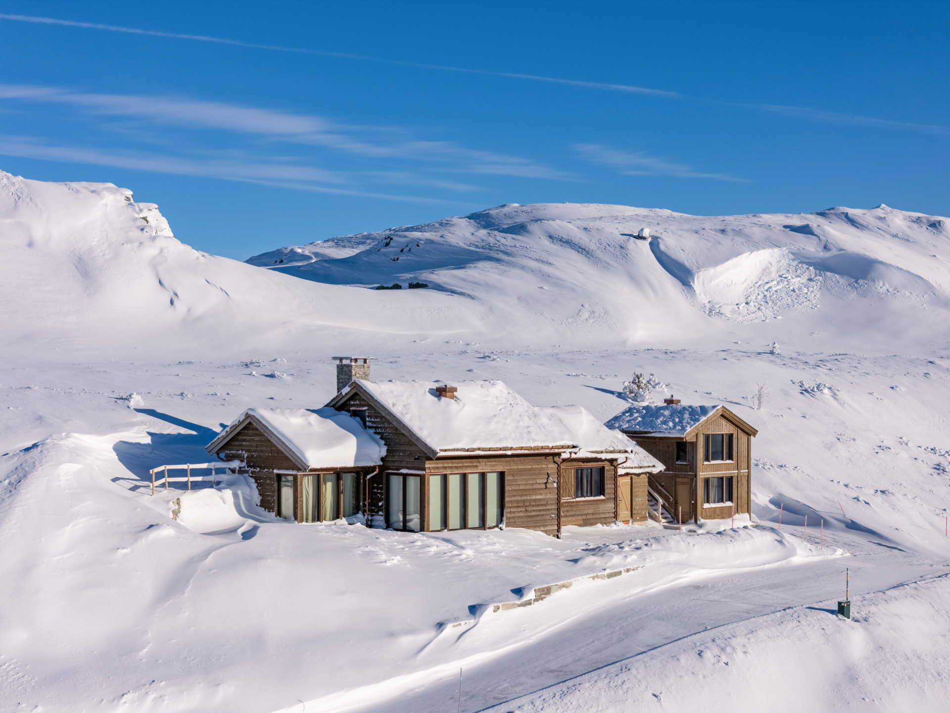 Hytte på Bergsjø Støre arkitekter